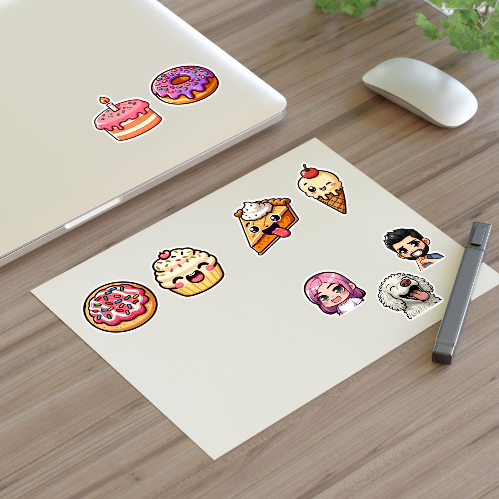 The Icing Artist Sweet Reactions Sticker Collection