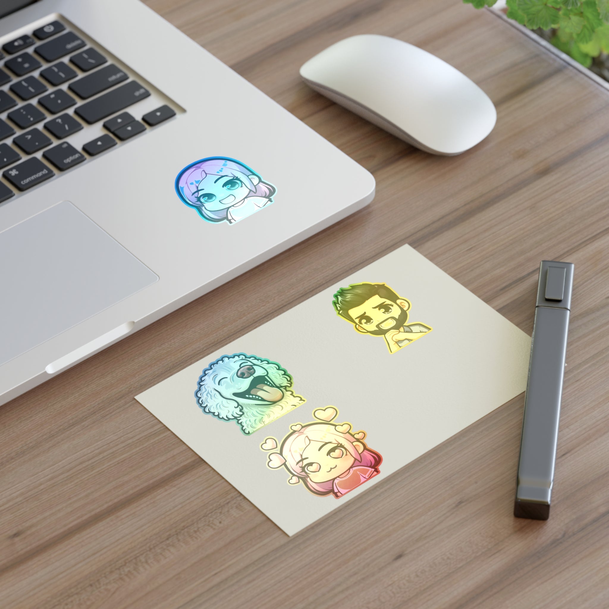 The Icing Artist Family Sticker Collection