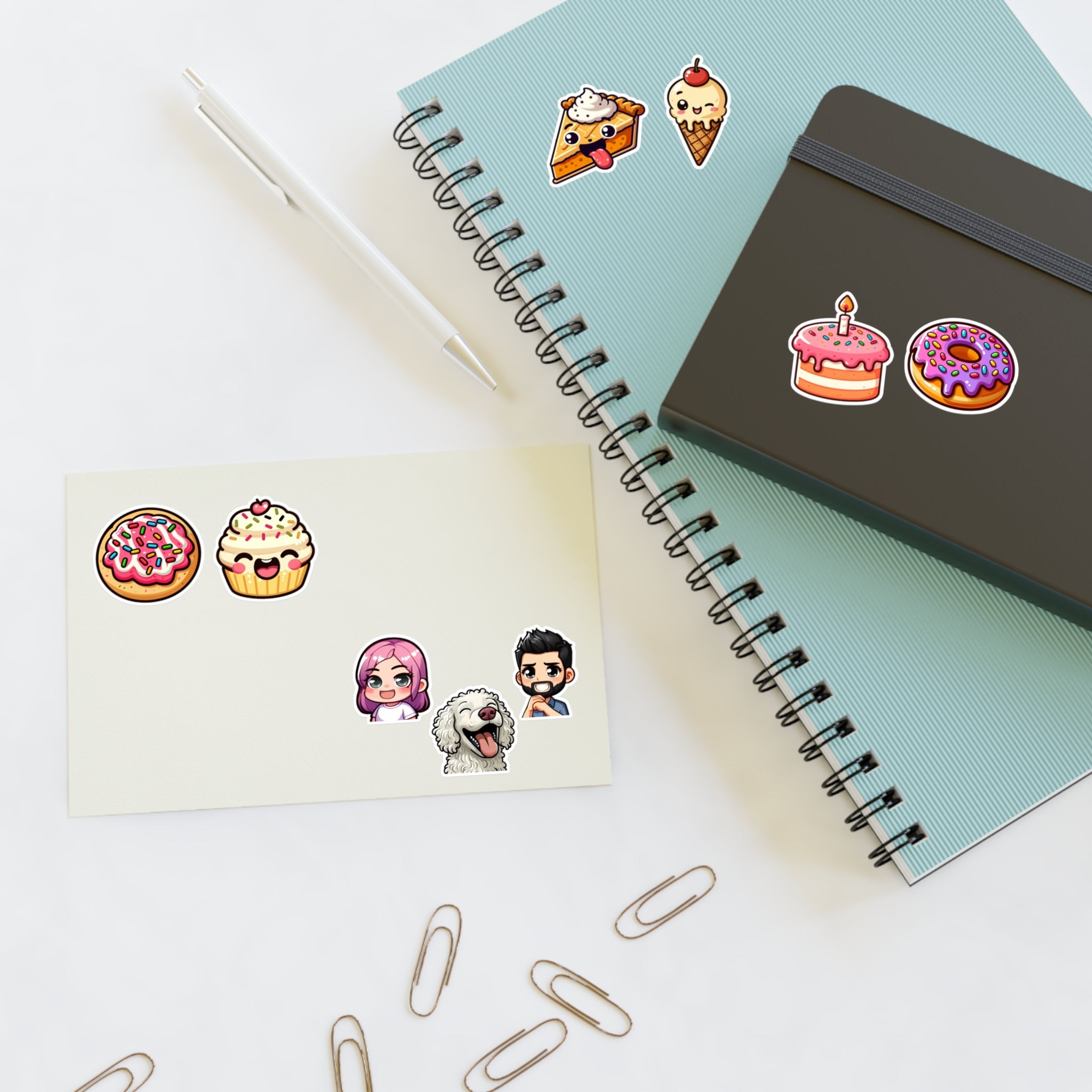 The Icing Artist Sweet Reactions Sticker Collection