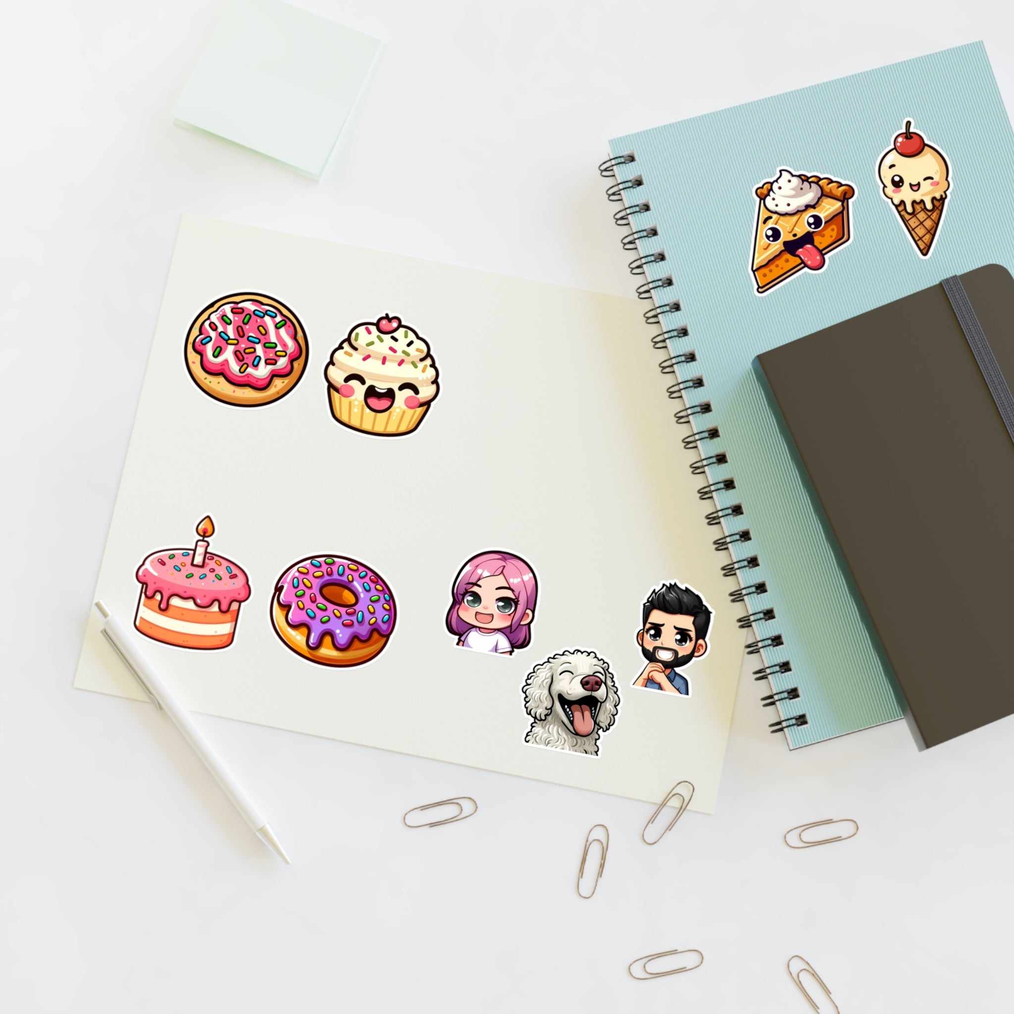 The Icing Artist Sweet Reactions Sticker Collection