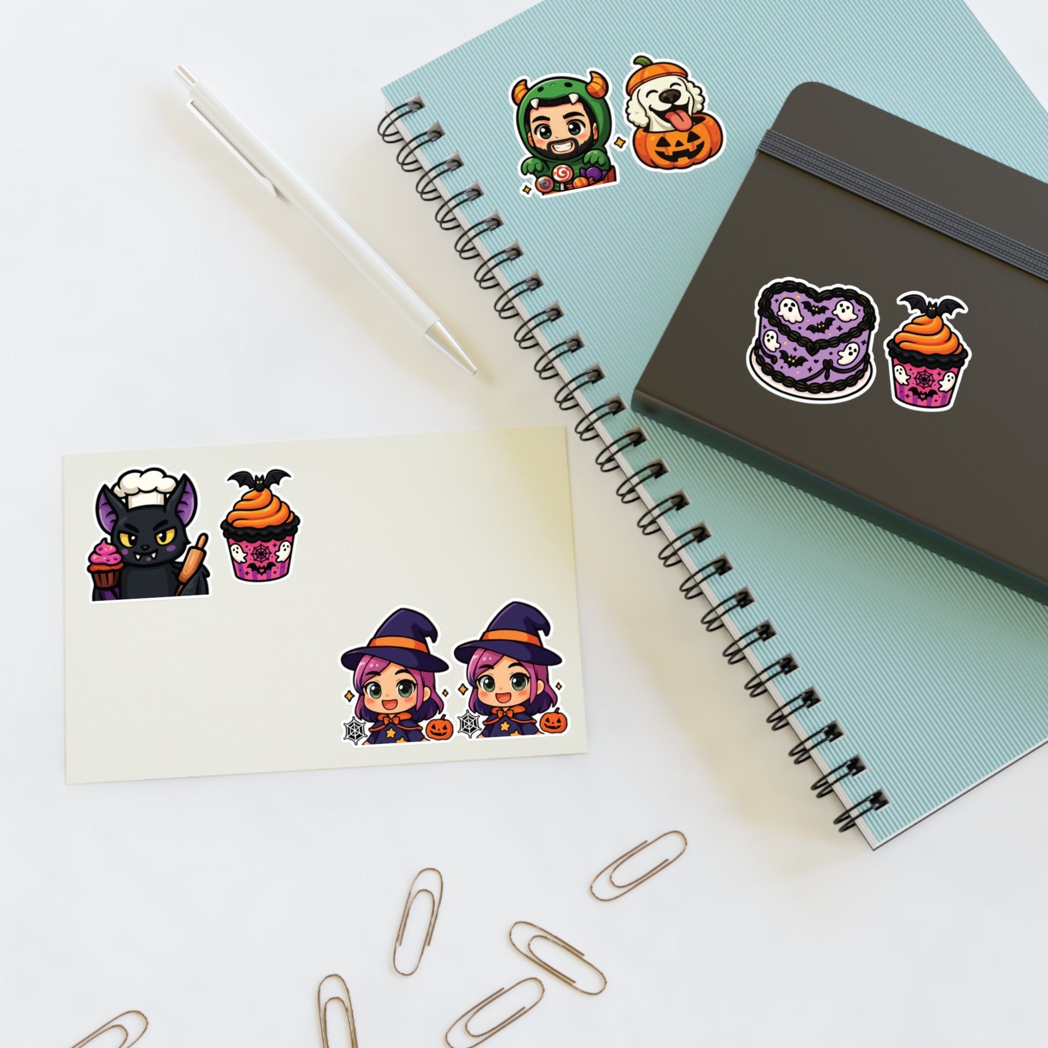 The Icing Artist Halloween Sticker Collection