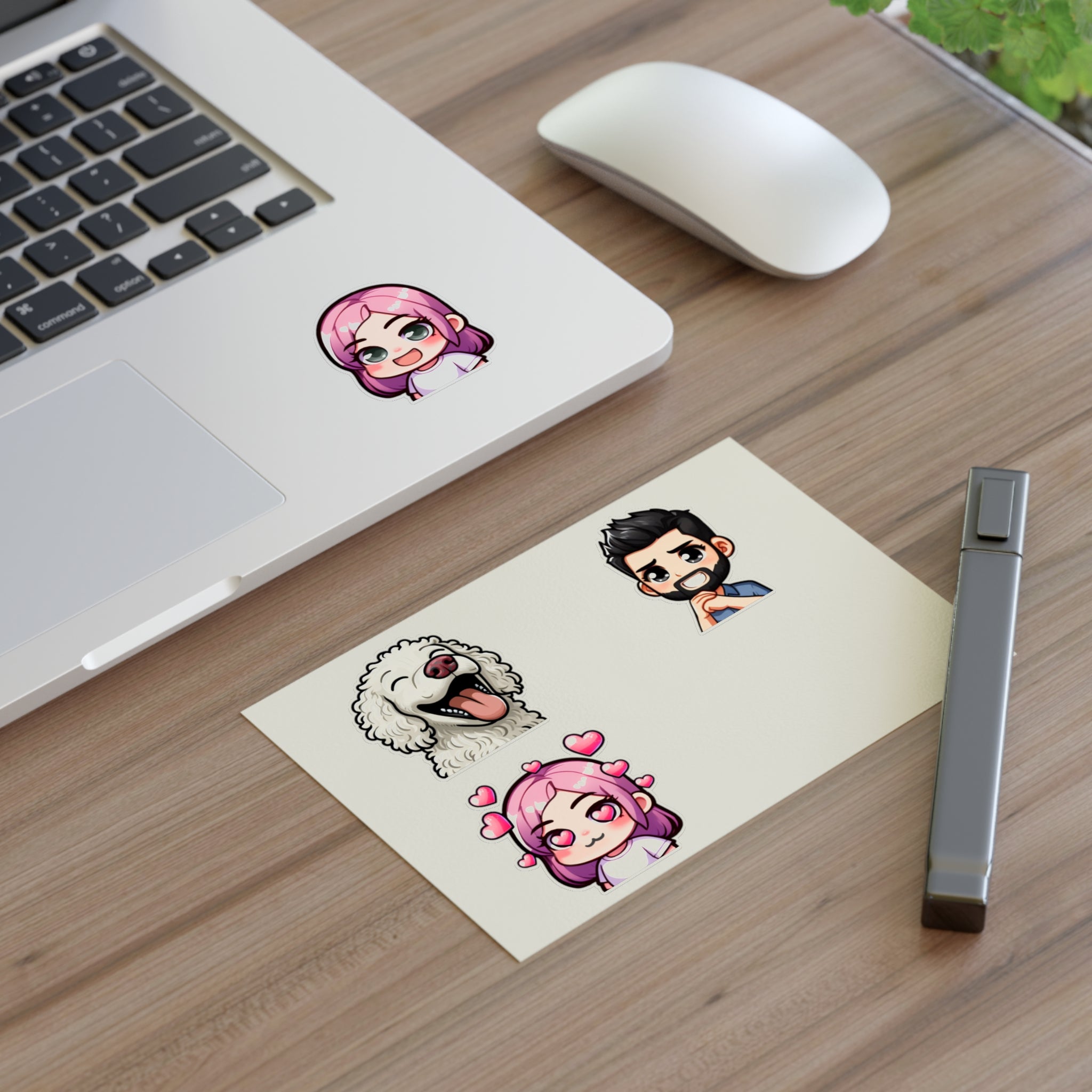 The Icing Artist Family Sticker Collection