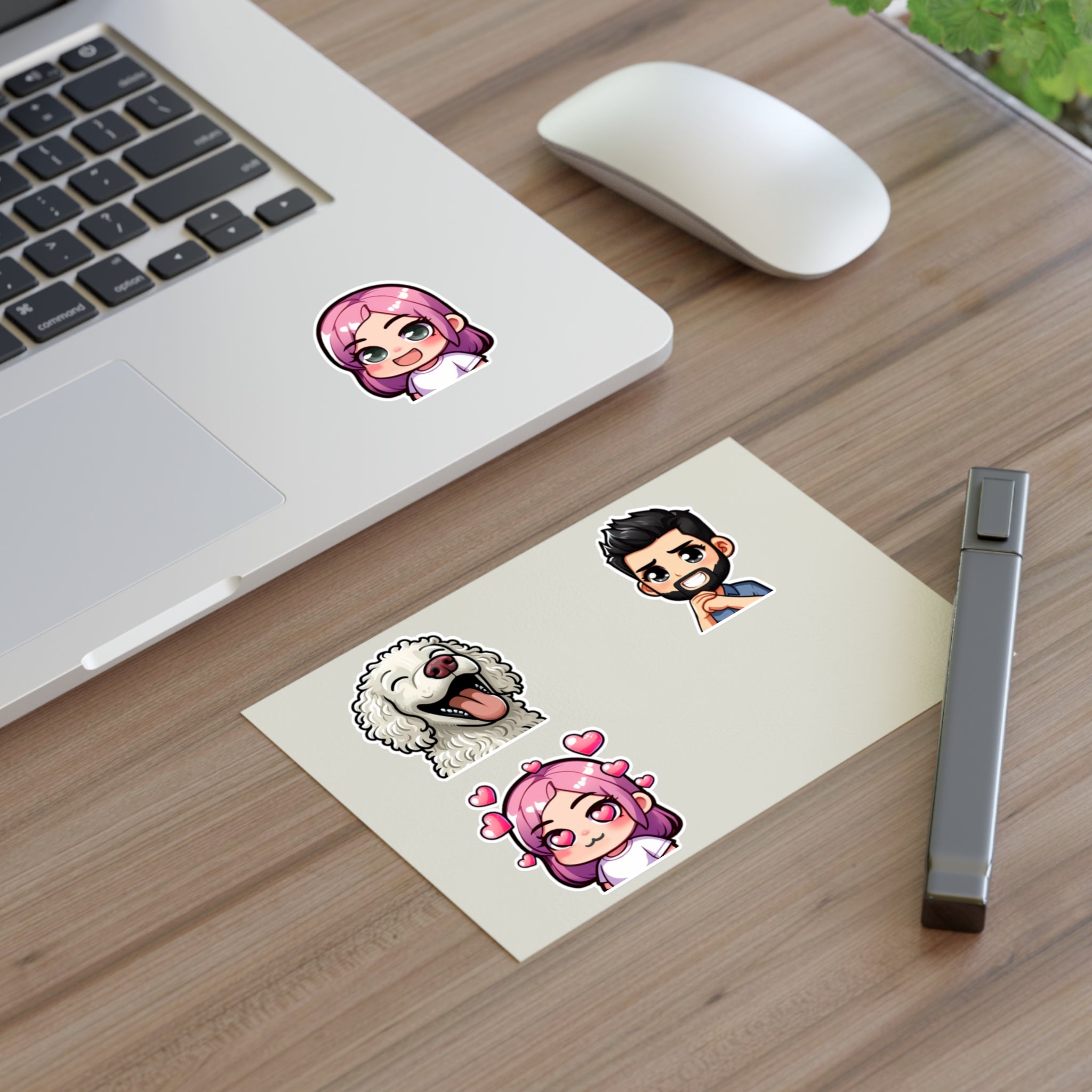 The Icing Artist Family Sticker Collection