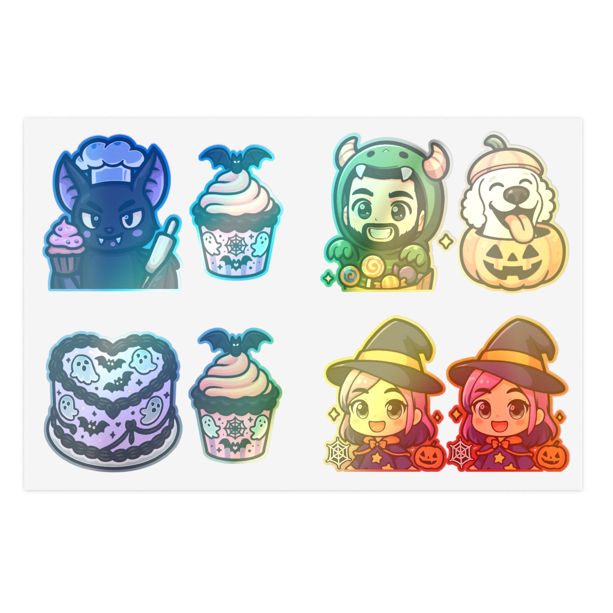The Icing Artist Halloween Sticker Collection
