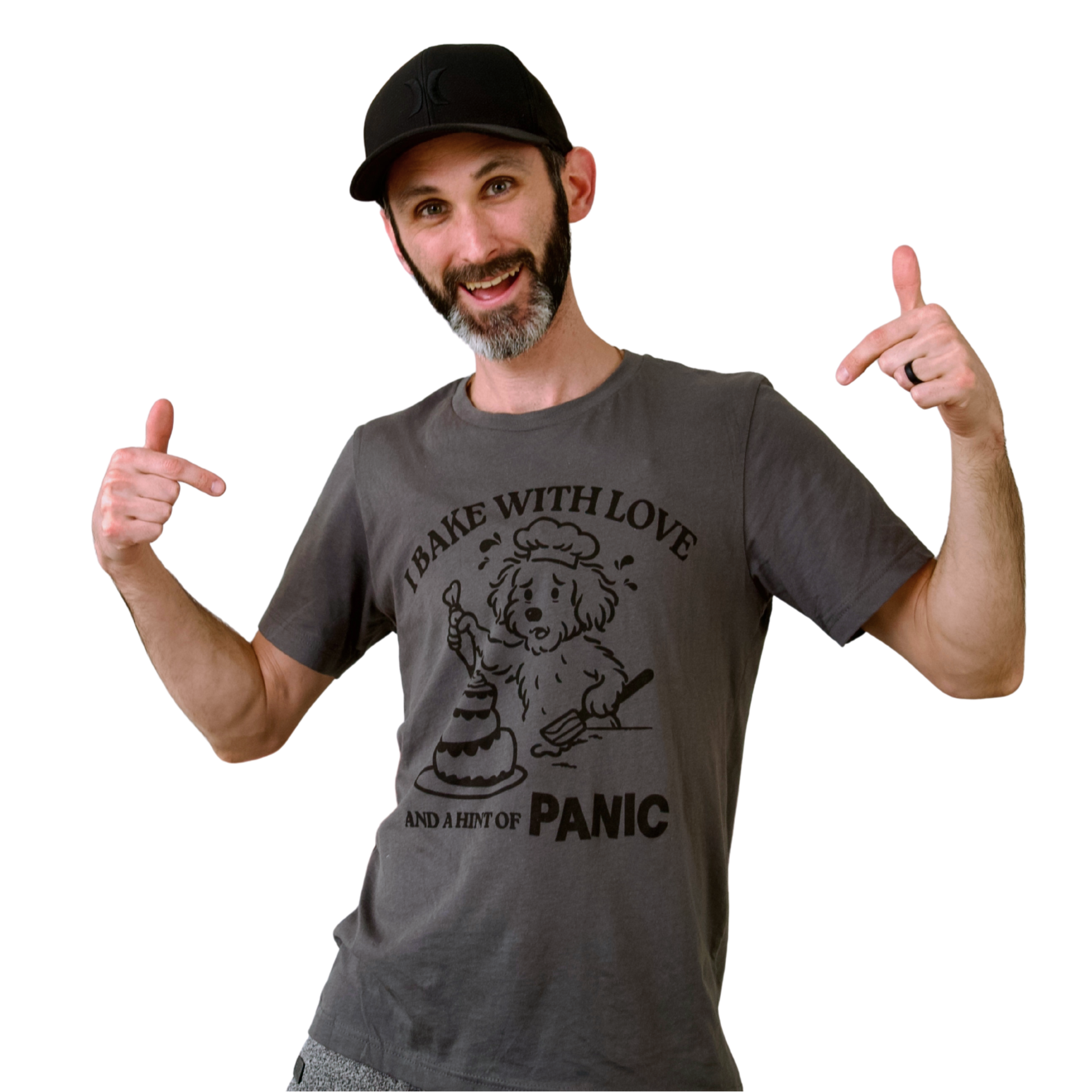 I Bake with Love and Anxiety T-Shirt