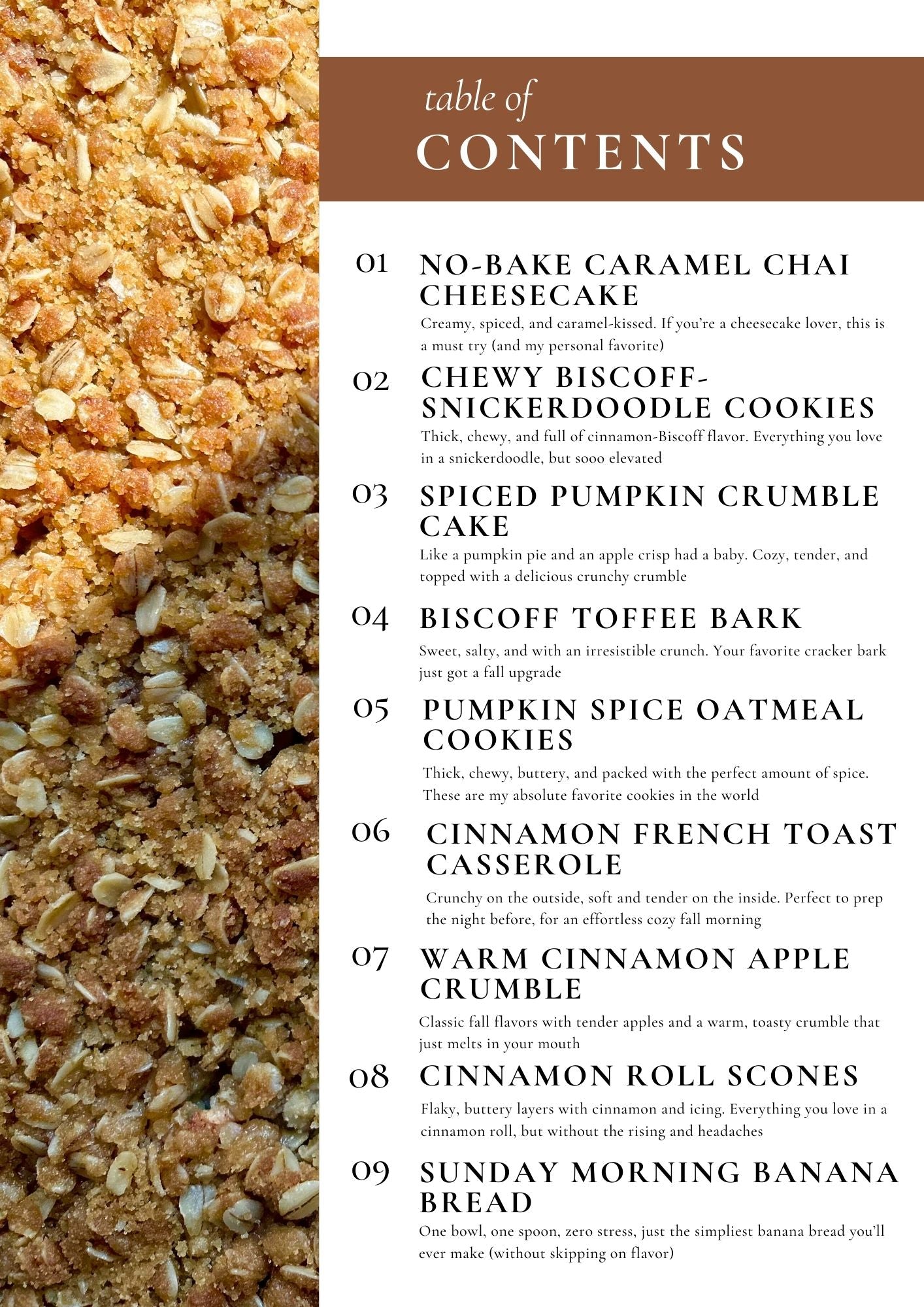 Sweater Weather Sweets Fall E-Book