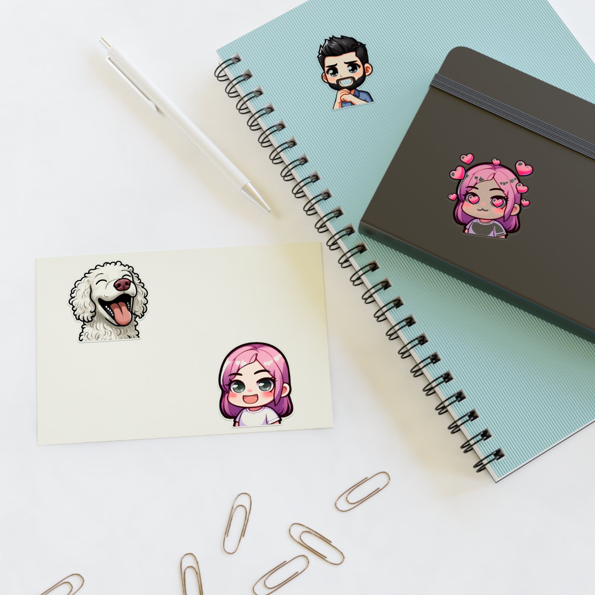 The Icing Artist Family Sticker Collection