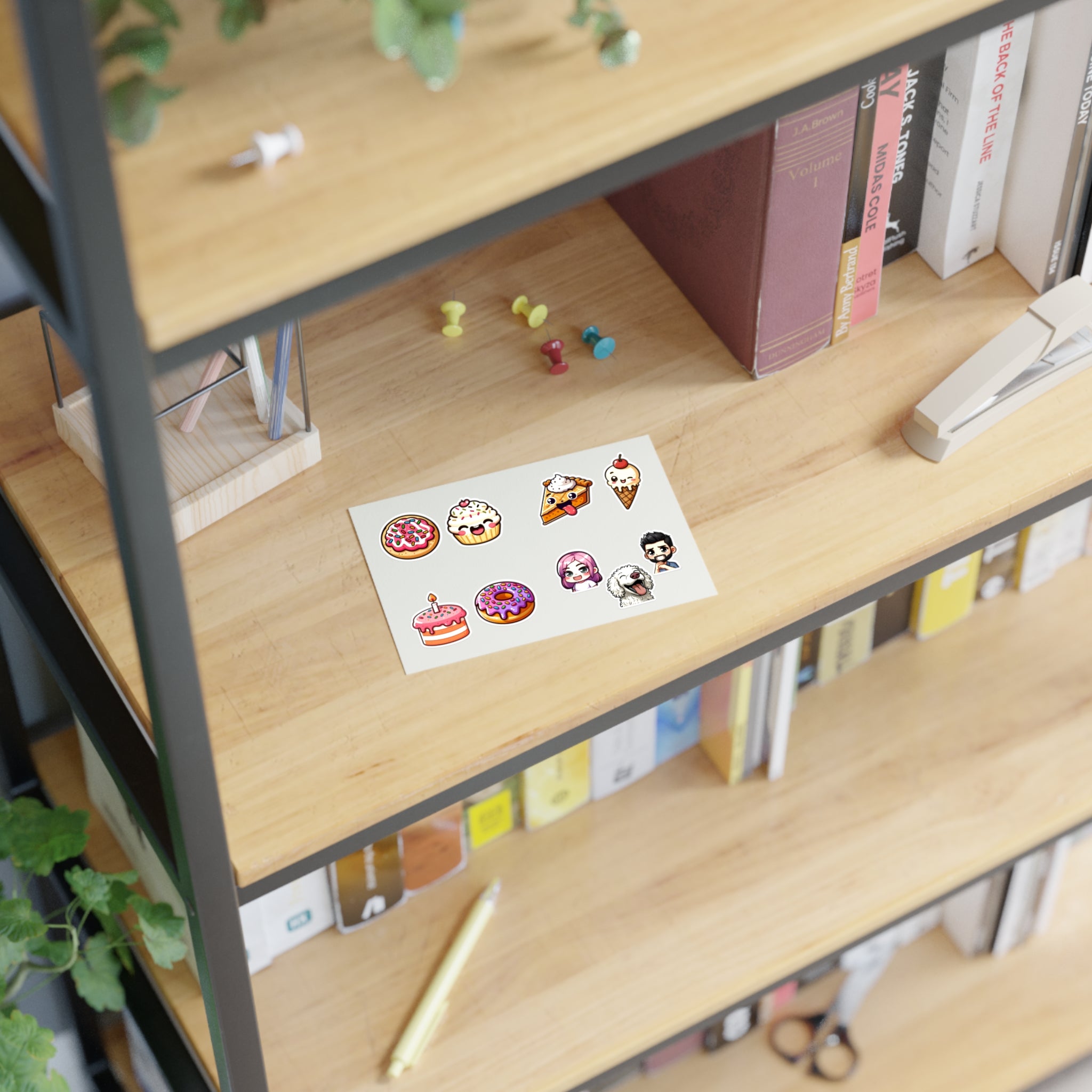 The Icing Artist Sweet Reactions Sticker Collection