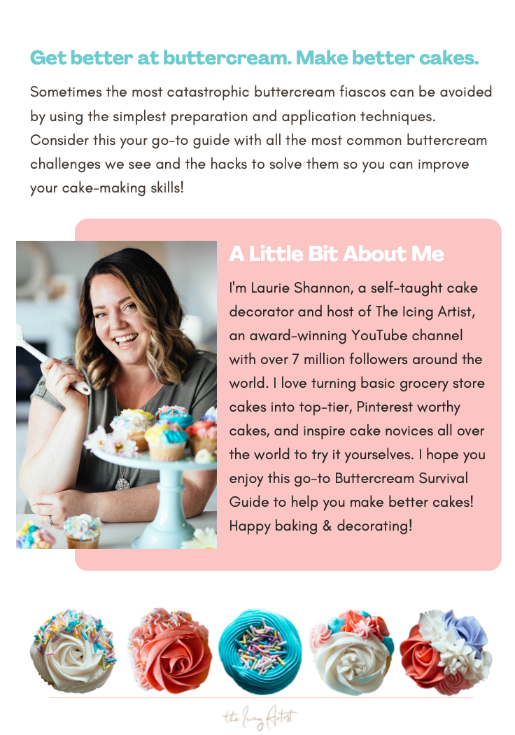 The Icing Artist Recipe Collection: Sweater Weather Sweets, The Baker's Passport, and The Buttercream Survival Guide